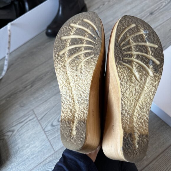 No. 6 Wedge Clog in Palomino (size 39) - Picture 15 of 15